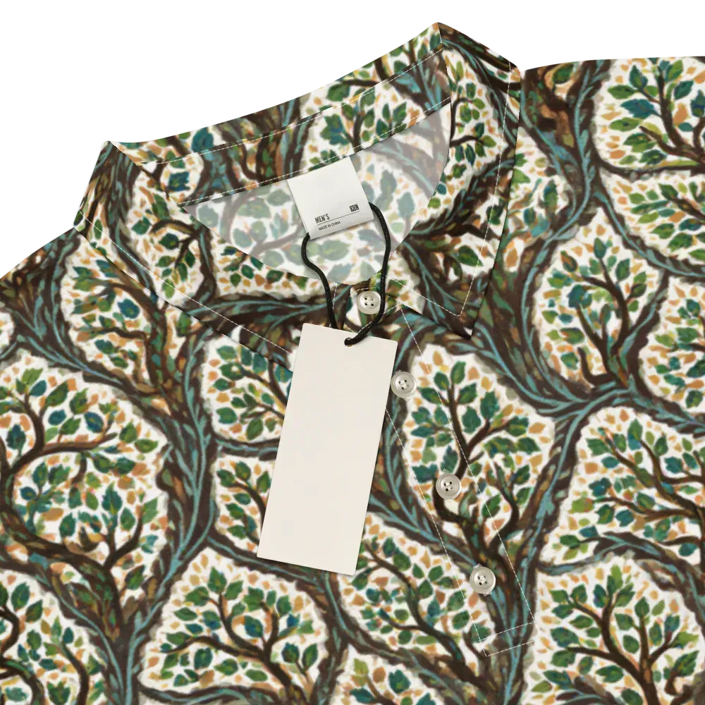 Verdant Filigree on Men's Slim Fit Polo Shirt — Product details