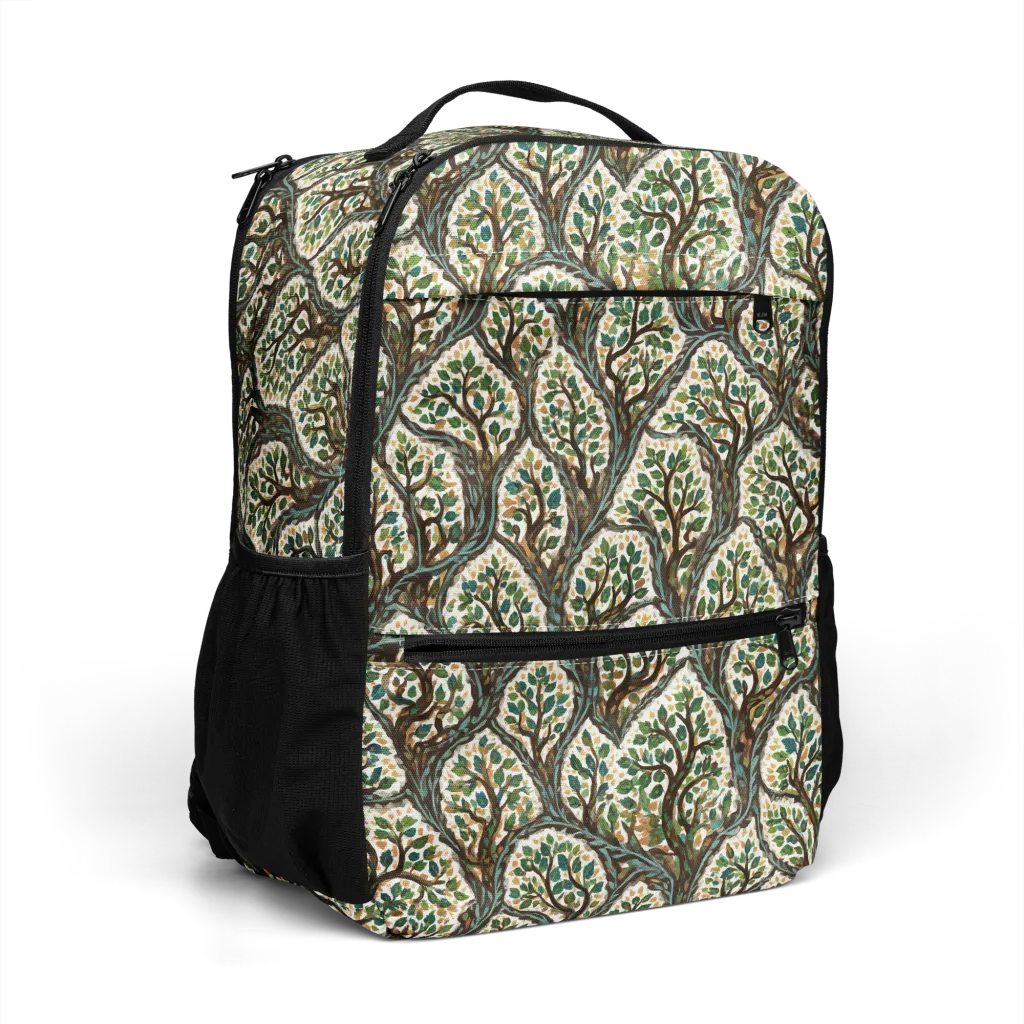 Verdant Filigree on Utility Backpack — Right Front