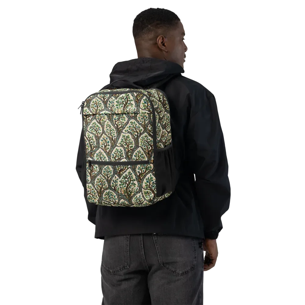 Verdant Filigree on Utility Backpack — Back