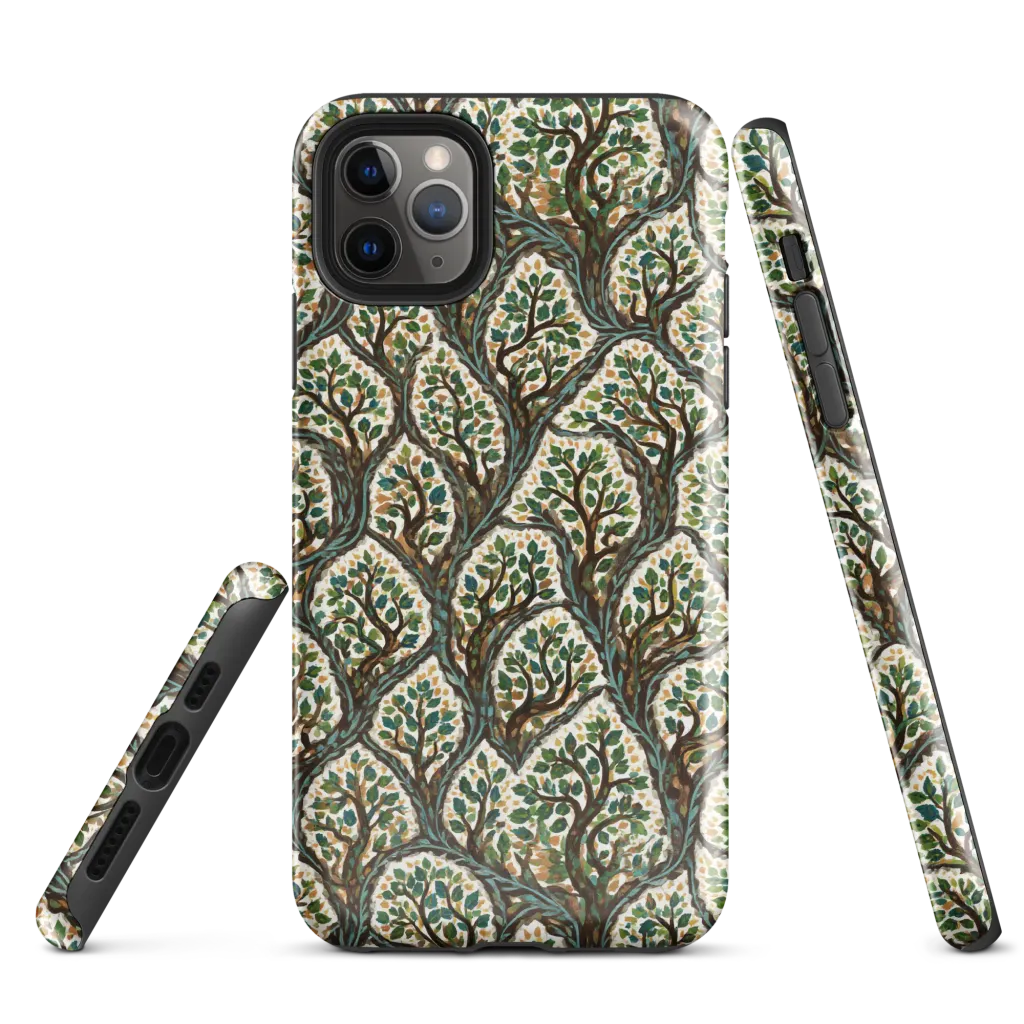 Verdant Filigree on Tough Case for iPhone® — Front