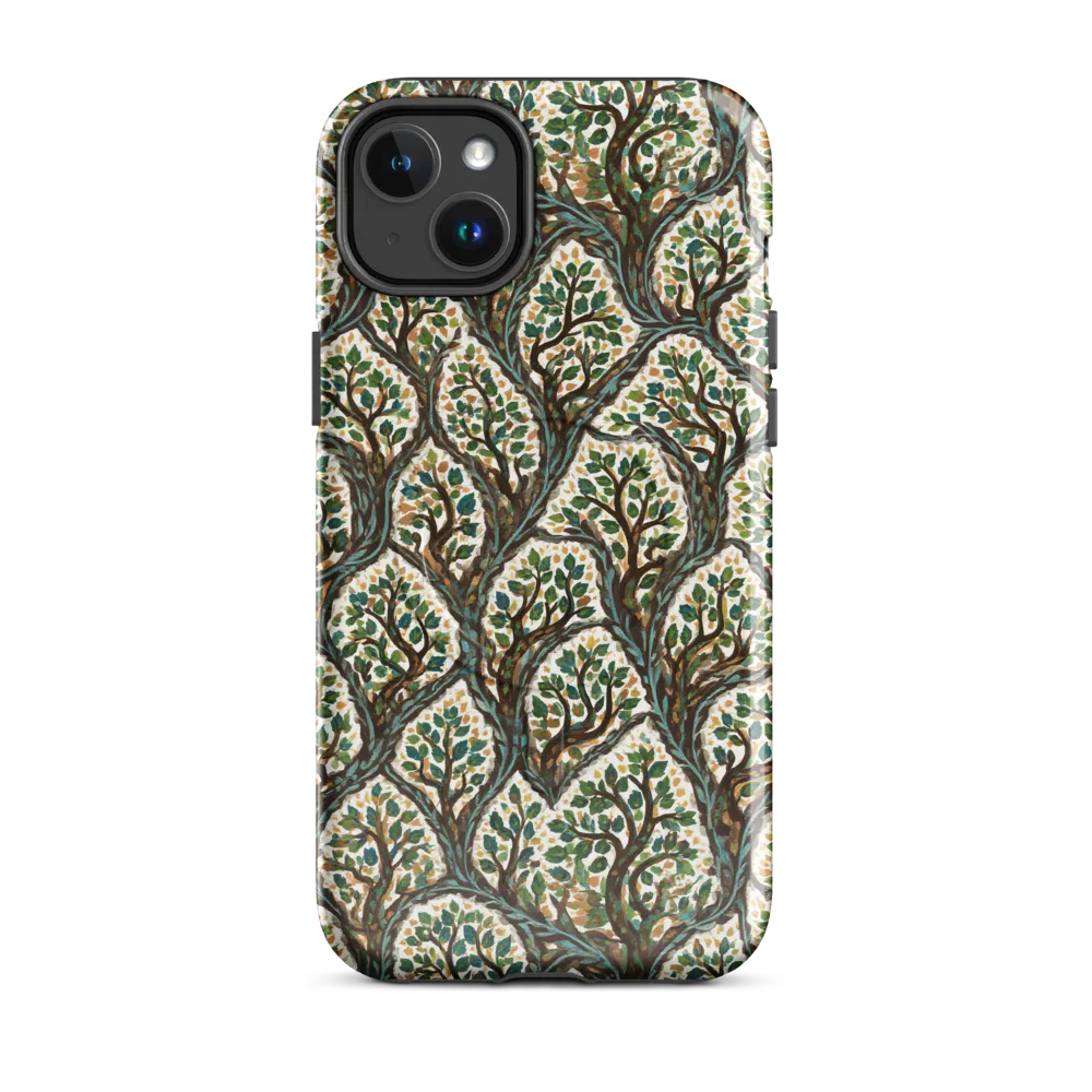 Verdant Filigree on MagSafe Tough Case for iPhone® — Front