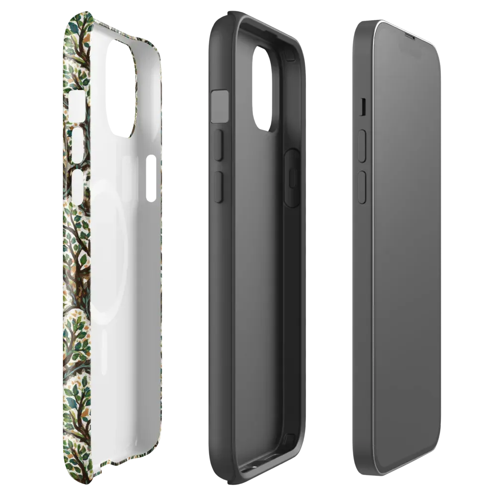 Verdant Filigree on MagSafe Tough Case for iPhone® — Front