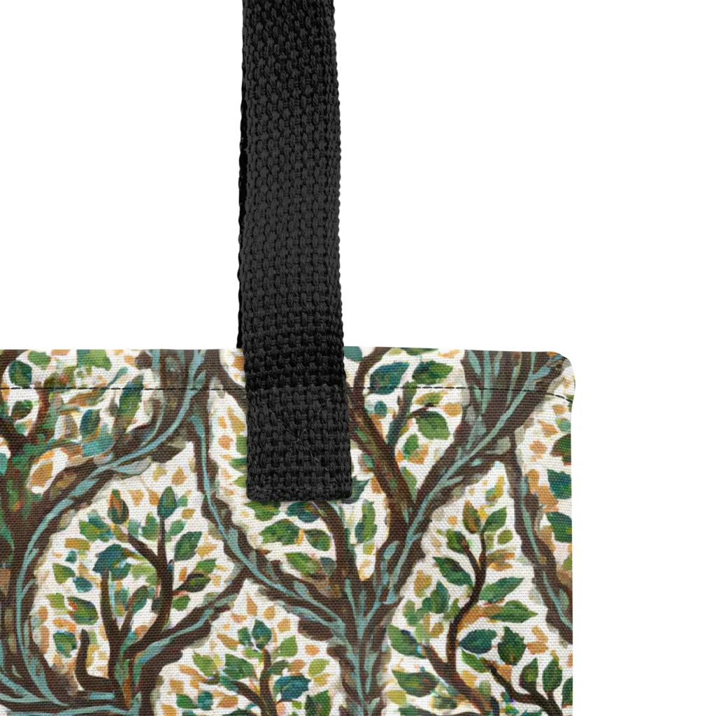 Verdant Filigree on Tote Bag — Product details