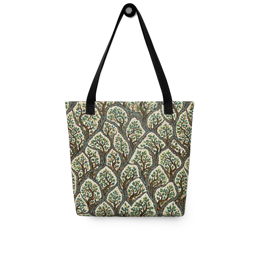 Verdant Filigree on Tote Bag — Front