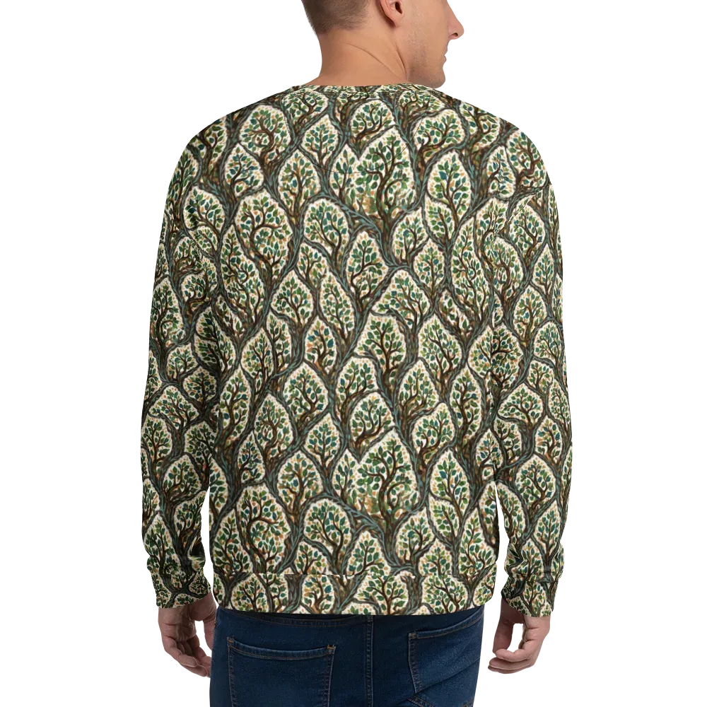 Verdant Filigree on Sweatshirt — Back