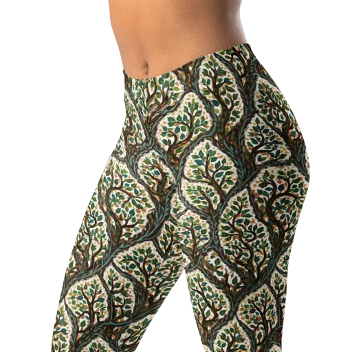 Verdant Filigree on a Leggings