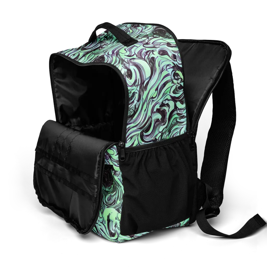 Mint Maelstrom on Utility Backpack — Product details 2