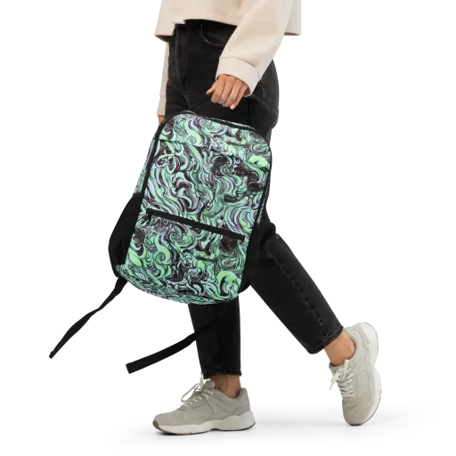 Mint Maelstrom on a Utility Backpack