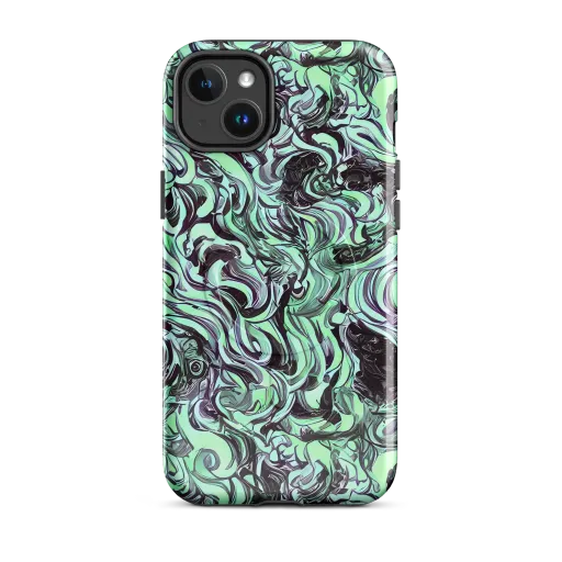 Mint Maelstrom on a MagSafe Tough Case for iPhone®