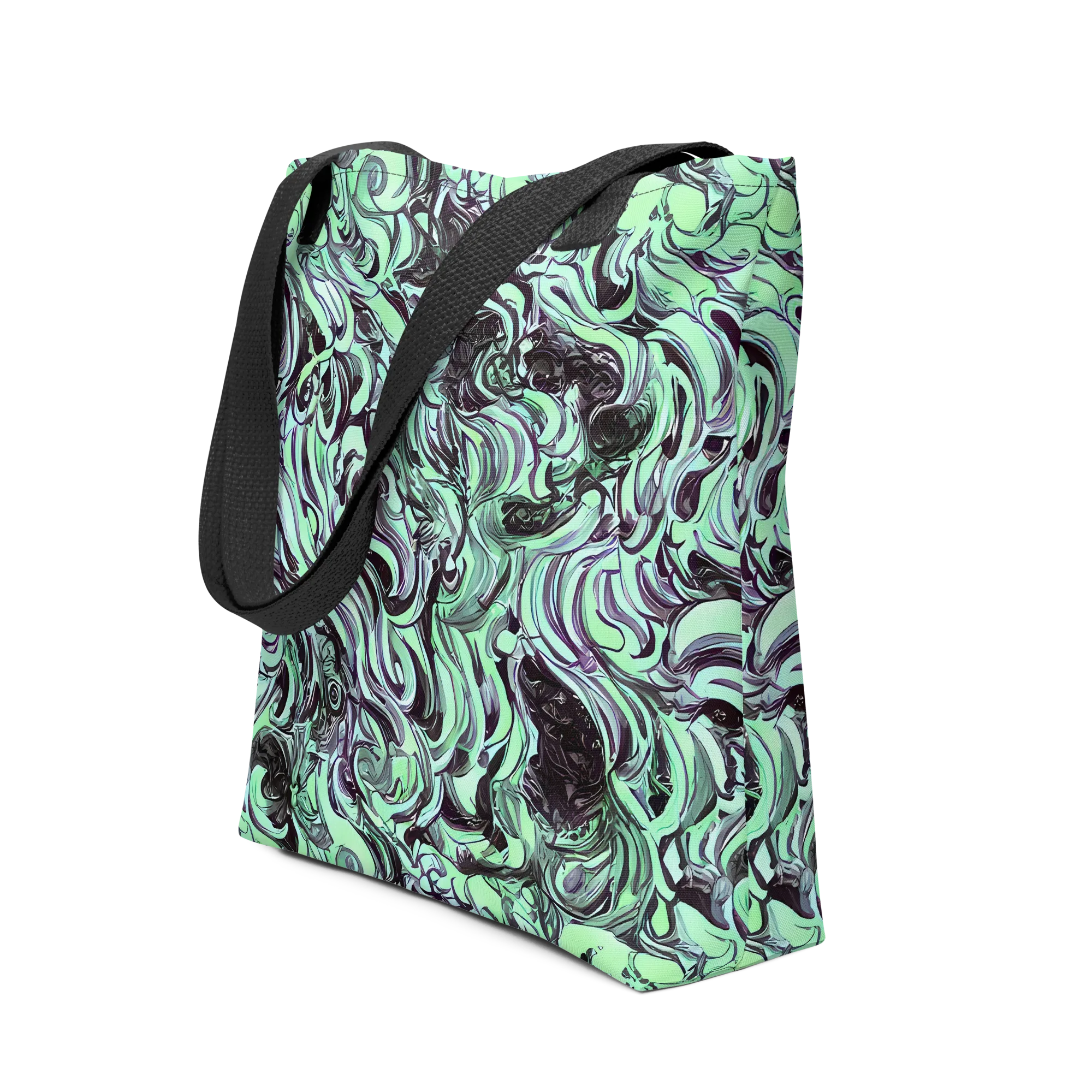 Mint Maelstrom on Tote Bag — Front