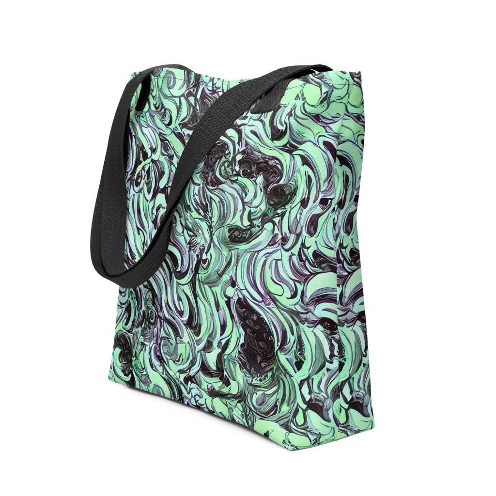 Mint Maelstrom on Tote Bag — Front