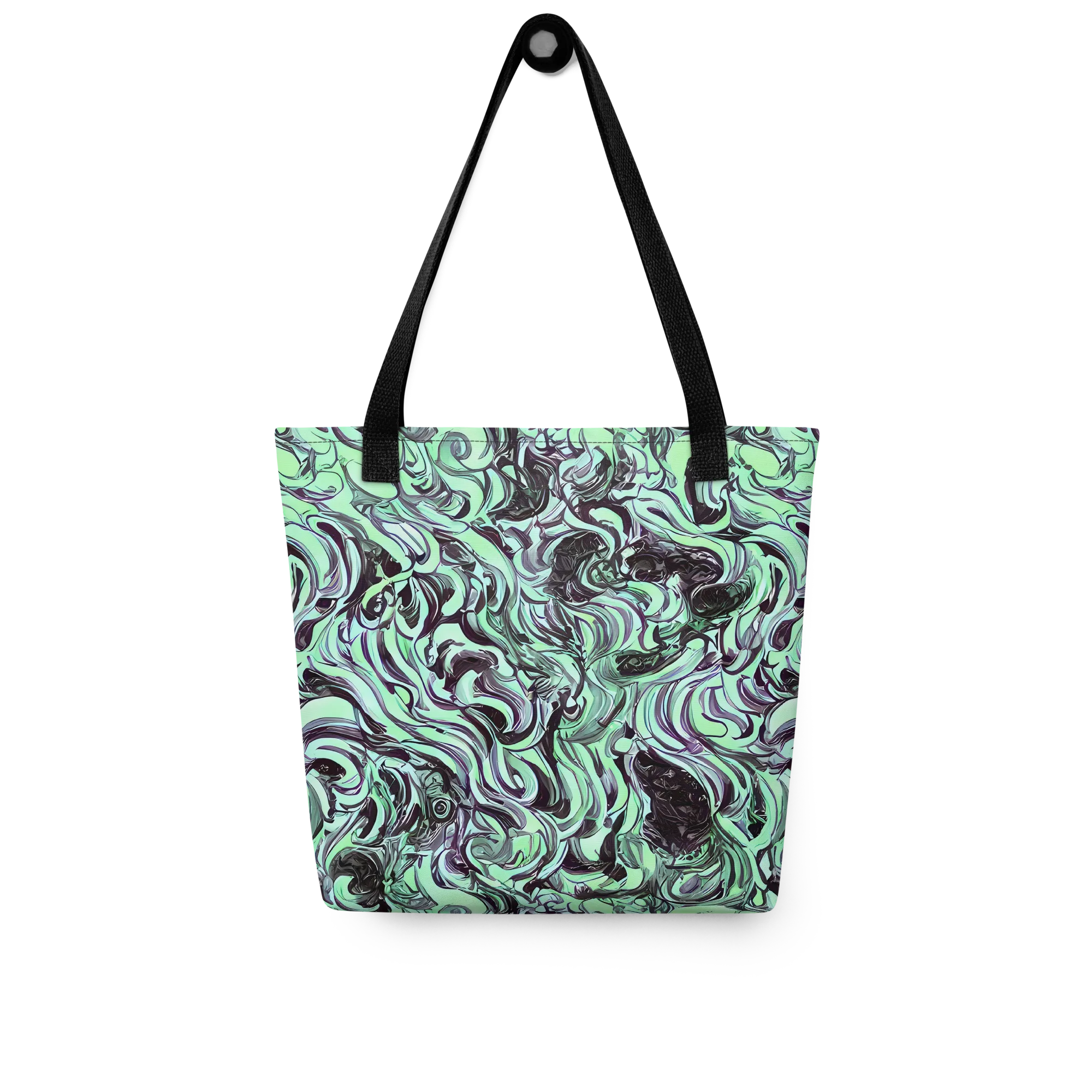 Mint Maelstrom on Tote Bag — Front