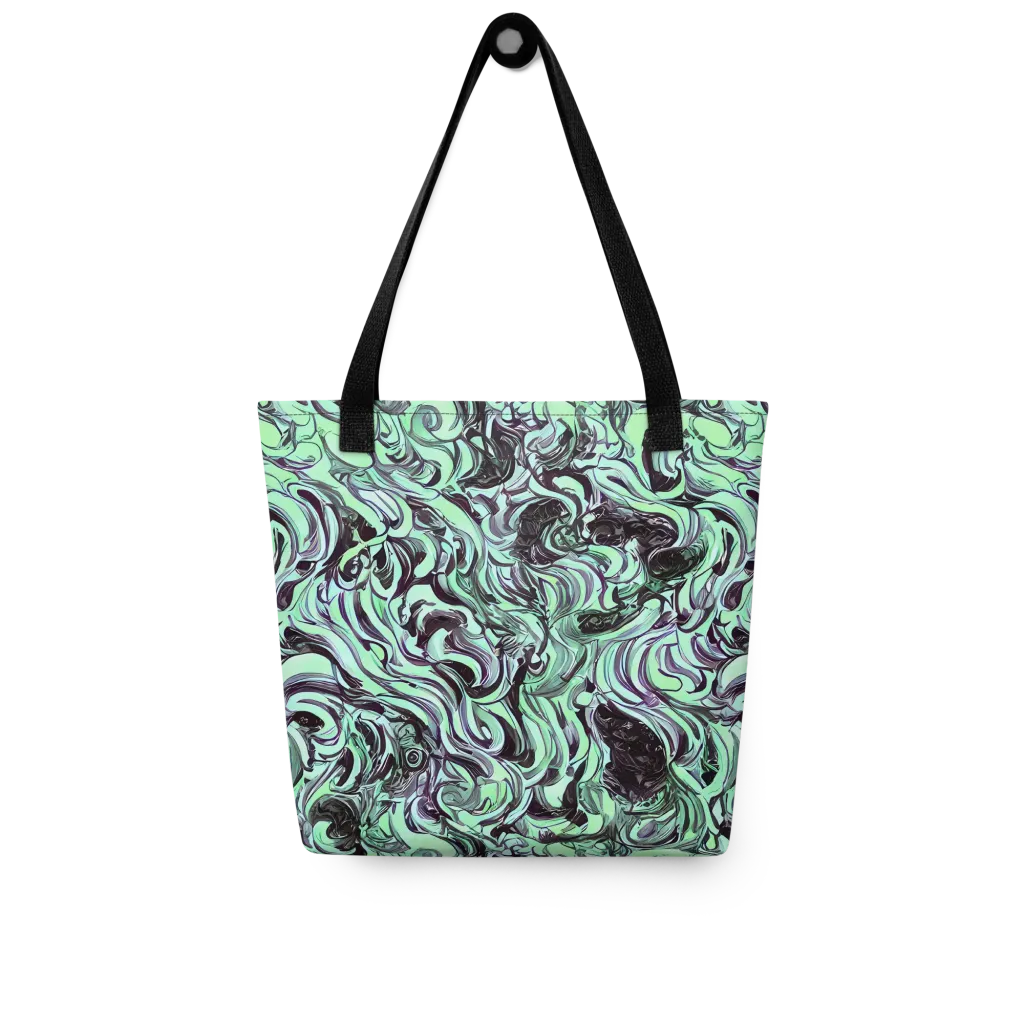 Mint Maelstrom on Tote Bag — Front