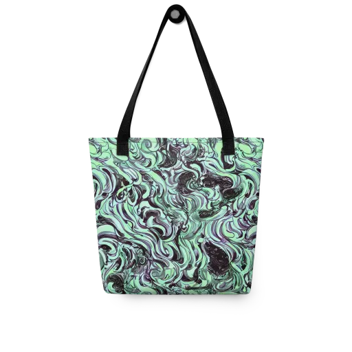 Mint Maelstrom on a Tote Bag