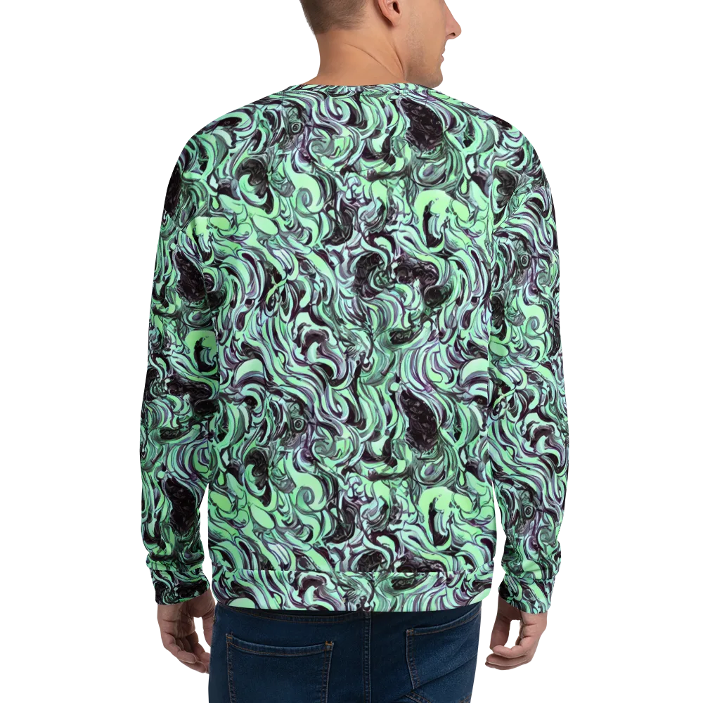 Mint Maelstrom on Sweatshirt — Back
