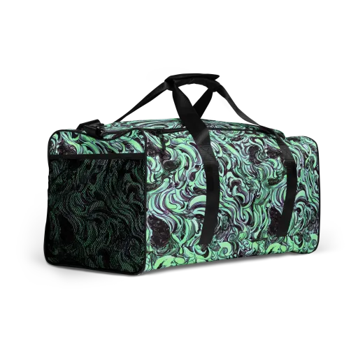 Mint Maelstrom on a Duffle Bag