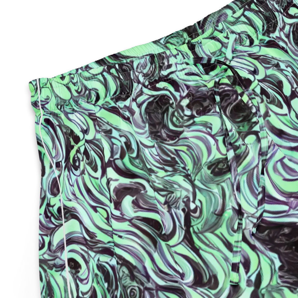 Mint Maelstrom on Women's Pajama Shorts — Product details
