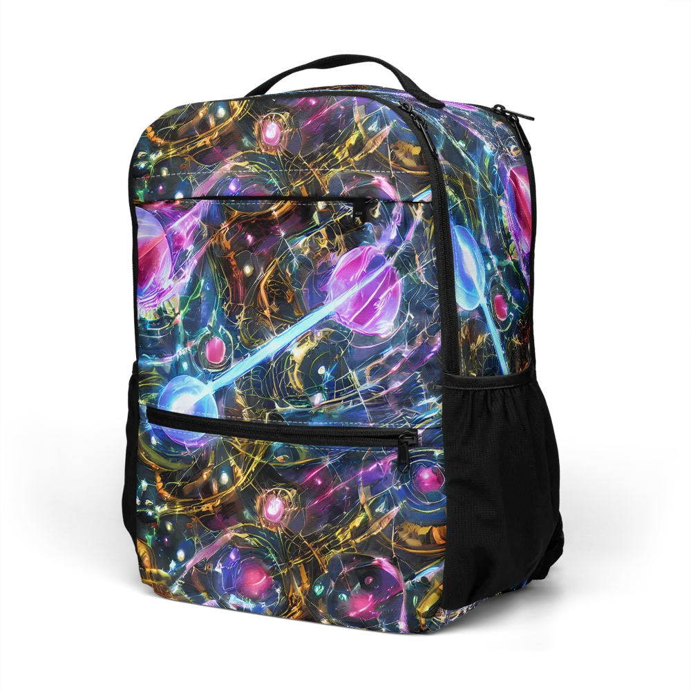 Starlit Kelp on Utility Backpack — Left Front