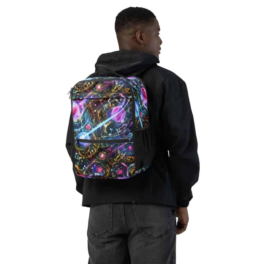 Starlit Kelp on Utility Backpack — Back