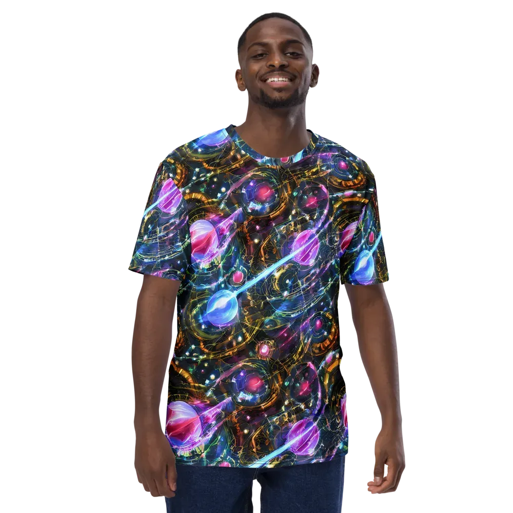 Starlit Kelp on Men's Crew Neck T-Shirt — Front