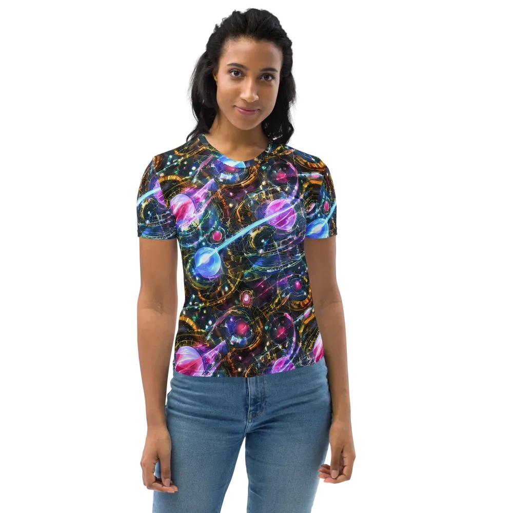 Starlit Kelp on Women's Crew Neck T-Shirt — Front