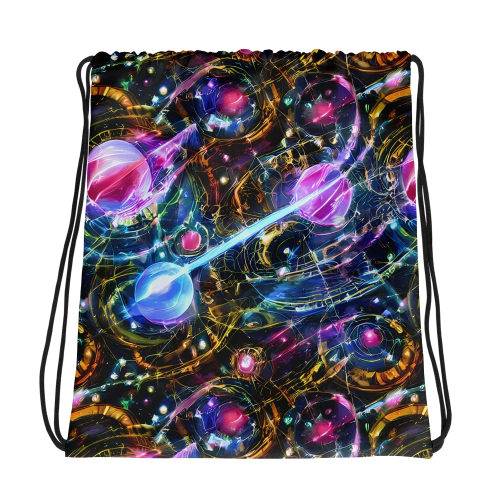 Starlit Kelp on Drawstring Bag — Photo