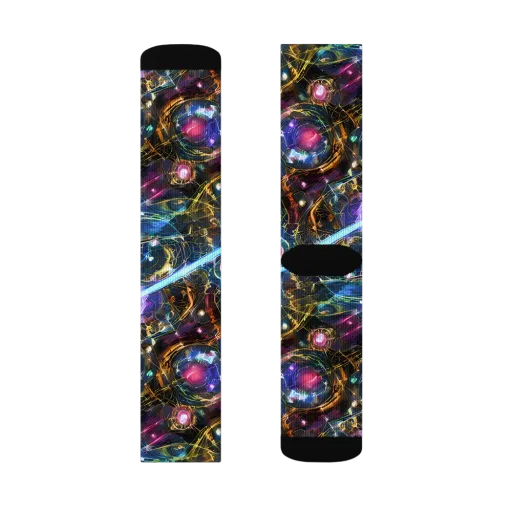Starlit Kelp on a Socks
