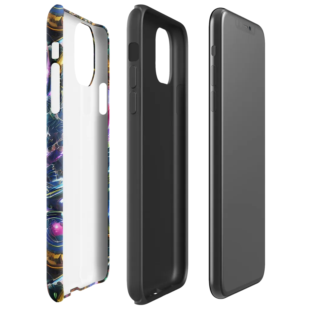 Starlit Kelp on Tough Case for iPhone® — Right