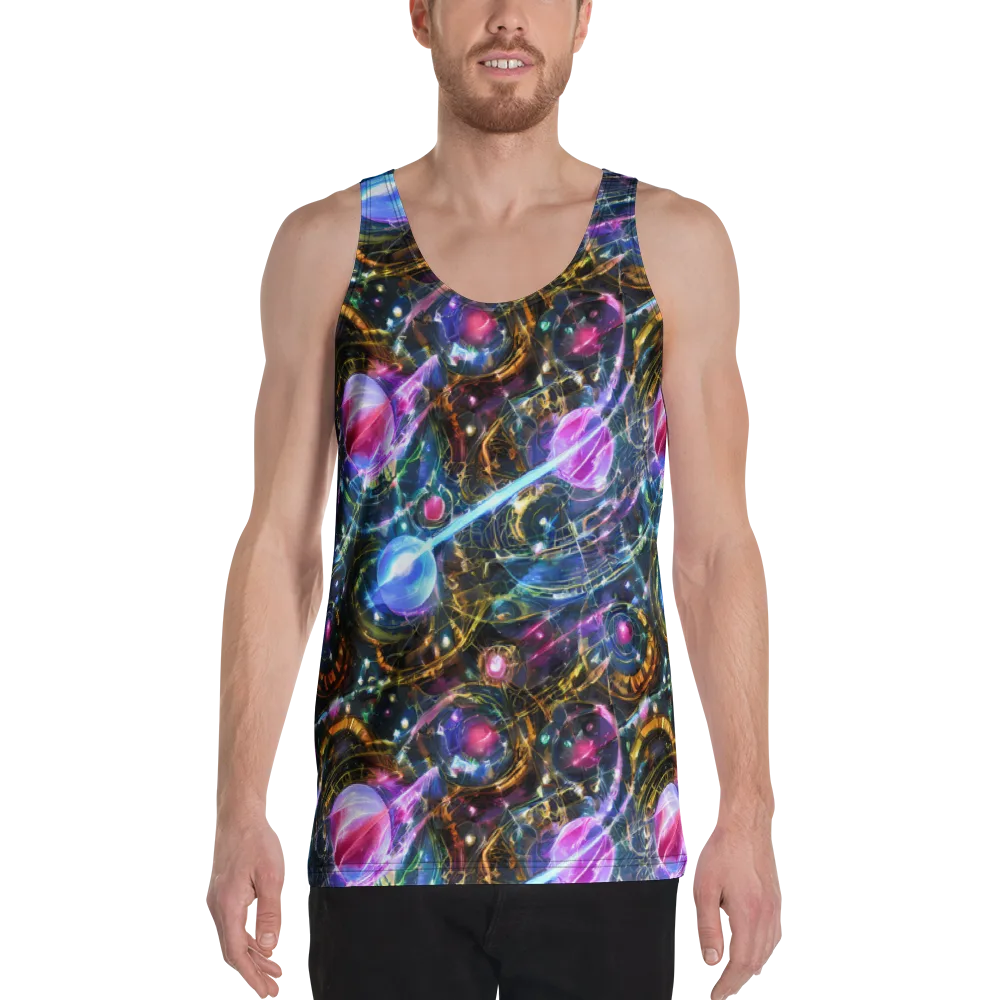 Starlit Kelp on Men's Tank Top — Front