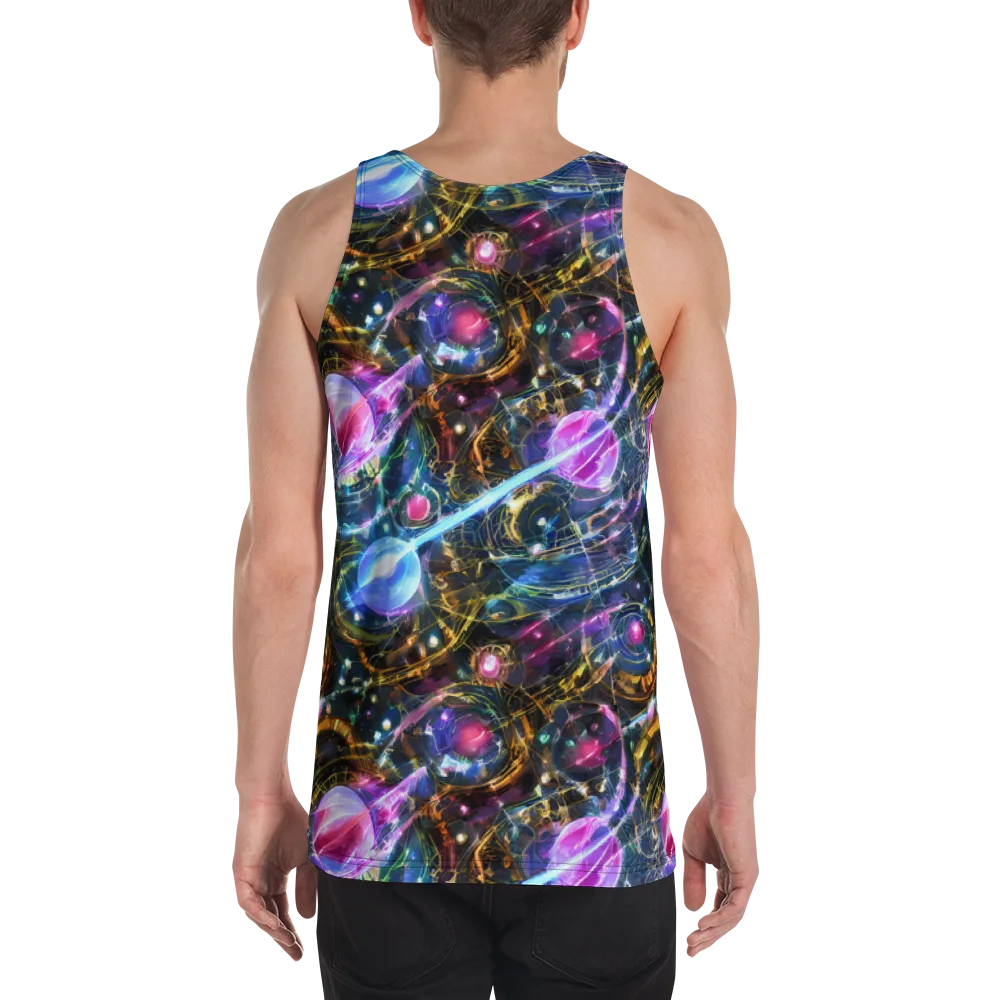 Starlit Kelp on Men's Tank Top — Back