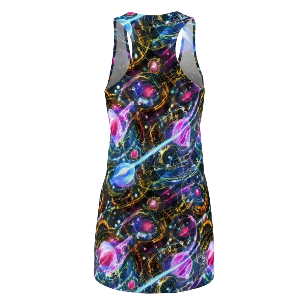 Starlit Kelp on Racerback Dress — Back