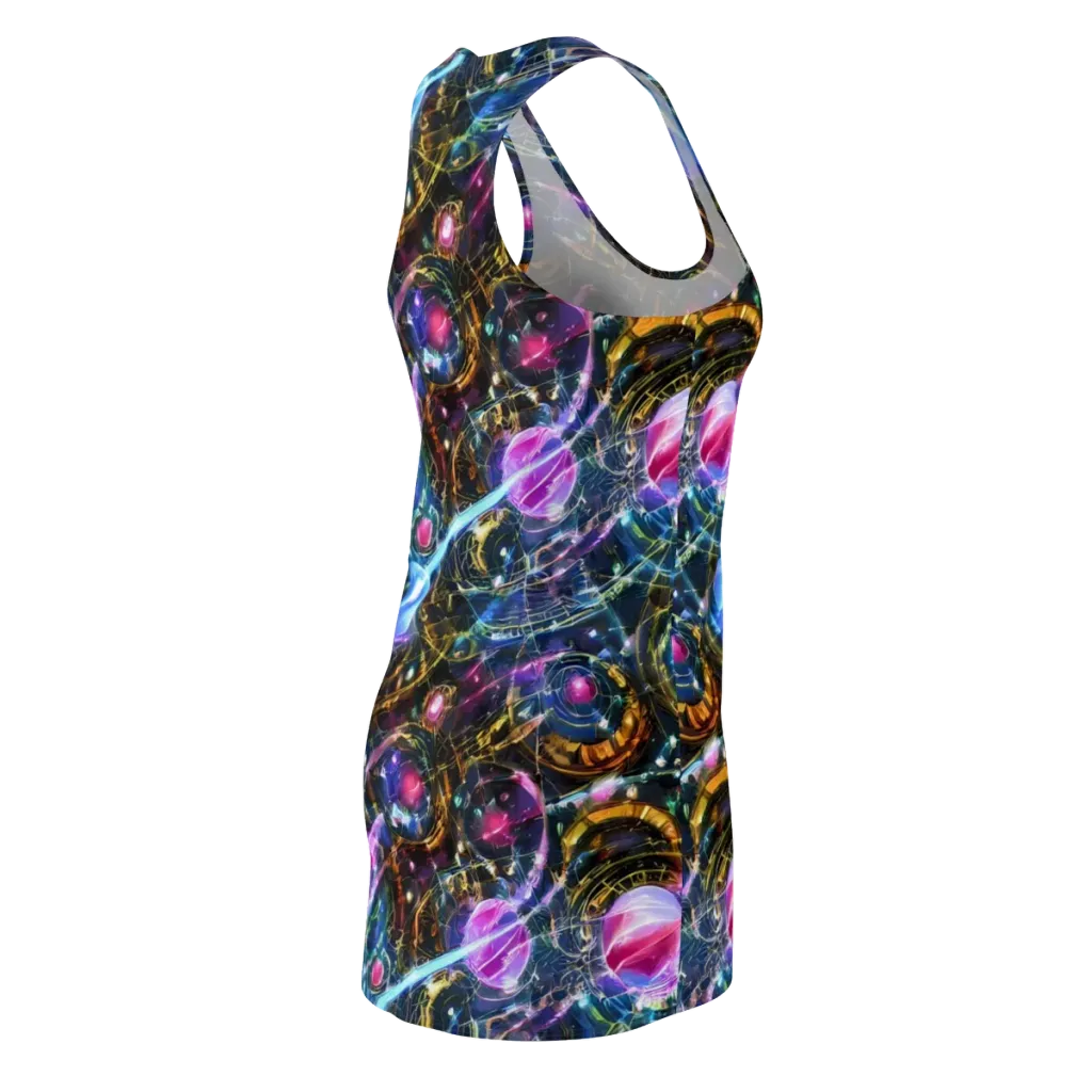 Starlit Kelp on Racerback Dress — Back Side