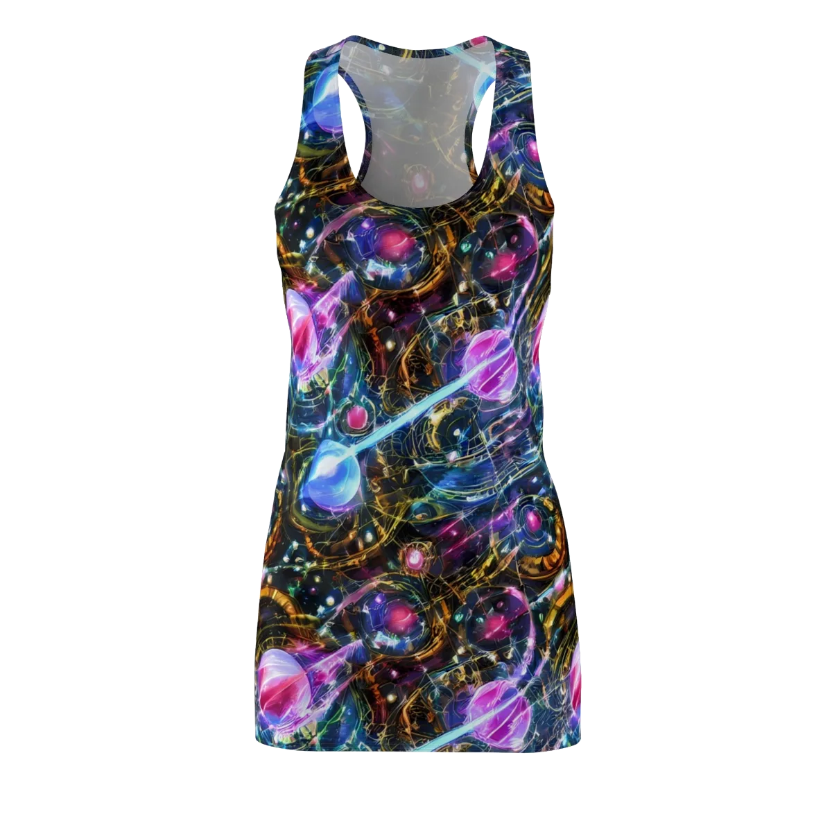 Starlit Kelp on Racerback Dress — Front