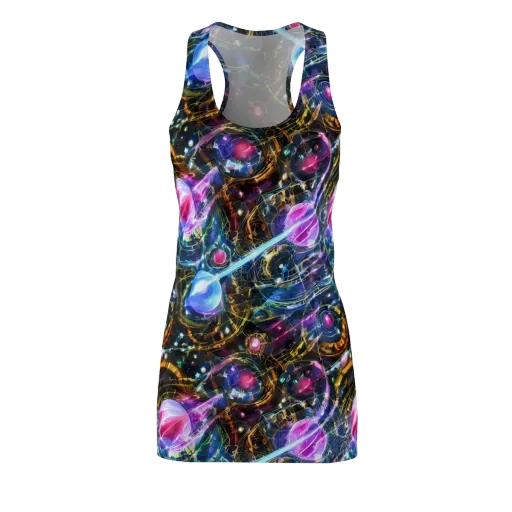 Starlit Kelp on a Racerback Dress