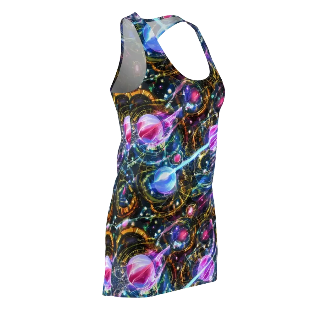 Starlit Kelp on Racerback Dress — Front Side