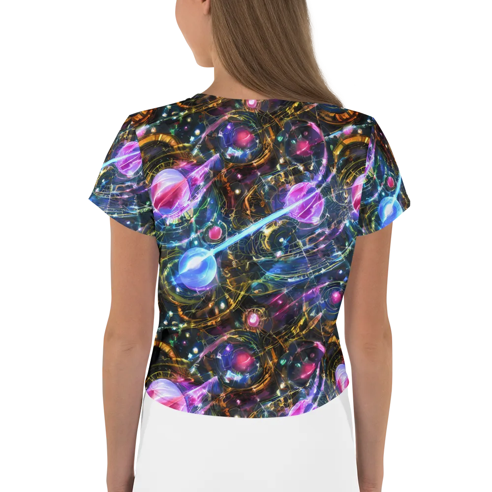 Starlit Kelp on Crop Tee — Back