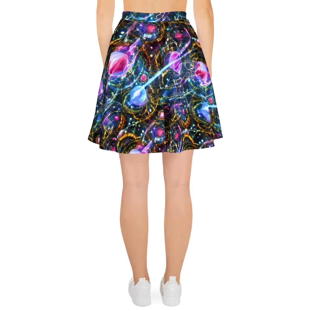 Starlit Kelp on Skater Skirt — Back