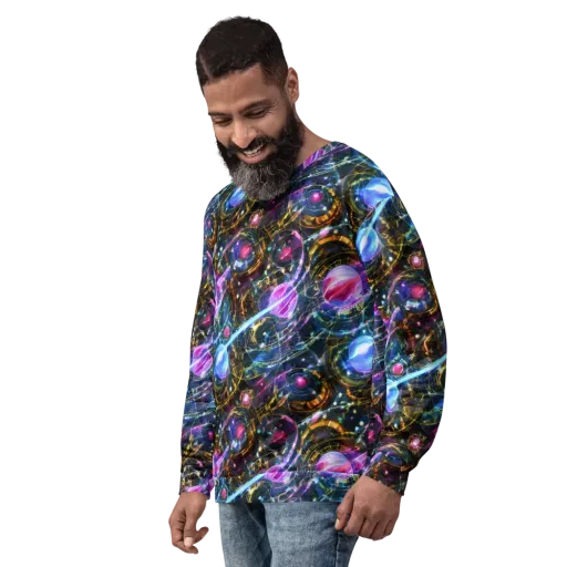 Starlit Kelp on a Sweatshirt
