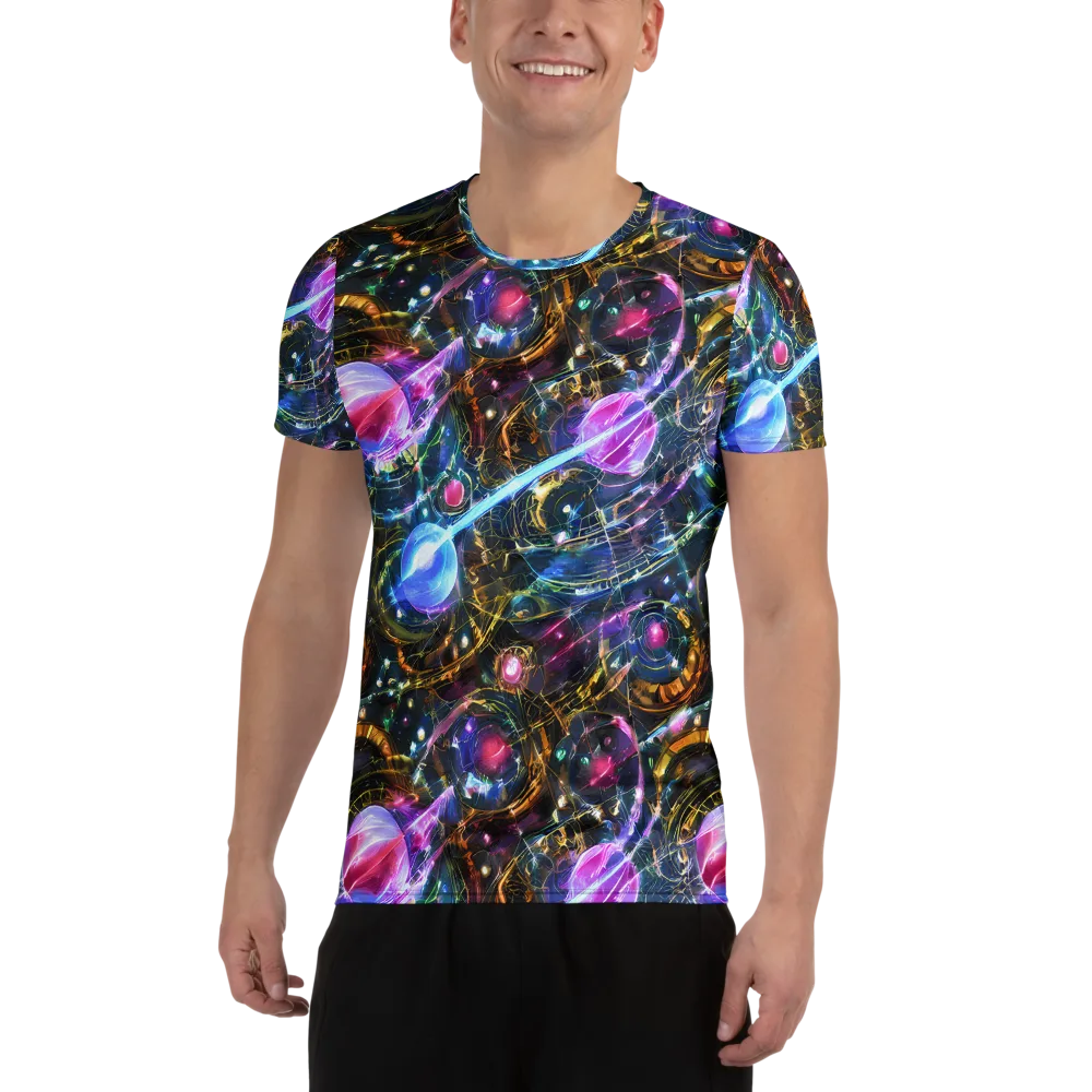 Starlit Kelp on Men's Athletic T-Shirt — Front