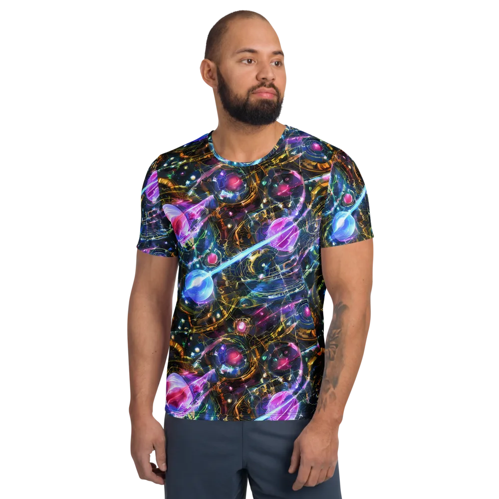 Starlit Kelp on Men's Athletic T-Shirt — Front