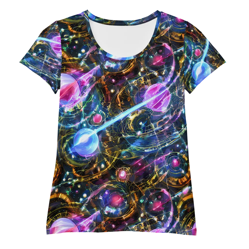 Starlit Kelp on Women's Athletic T-Shirt — Front