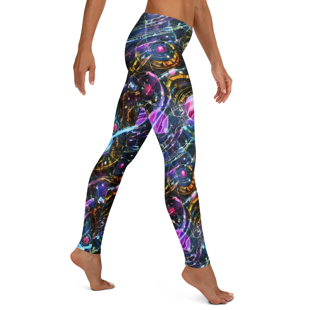 Starlit Kelp on Leggings — Right