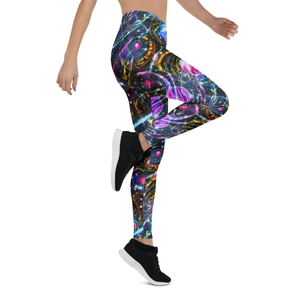 Starlit Kelp on Leggings — Right