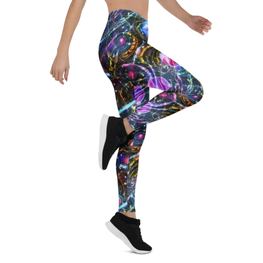 Starlit Kelp on a Leggings