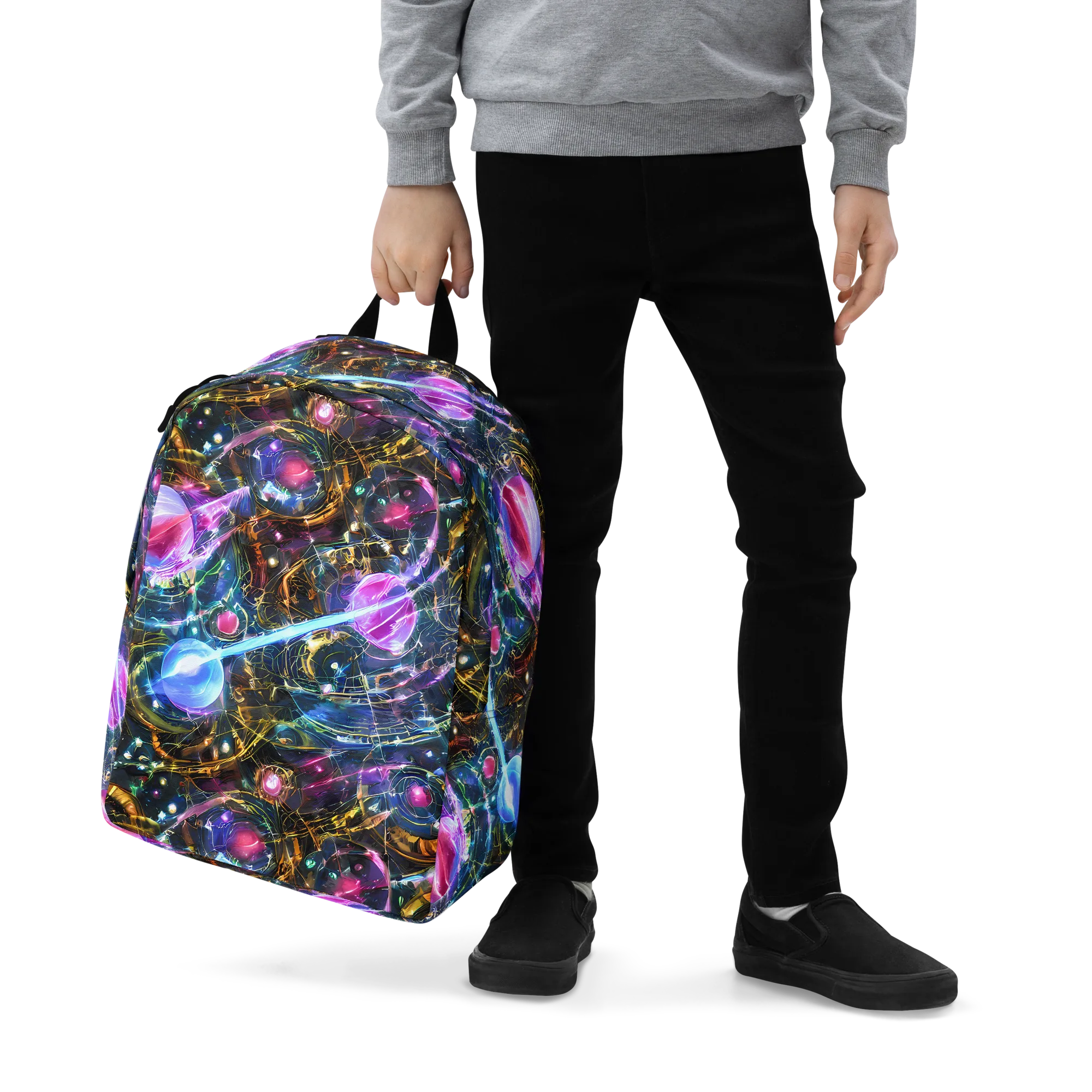 Starlit Kelp on Minimalist Backpack — Zoomed-in