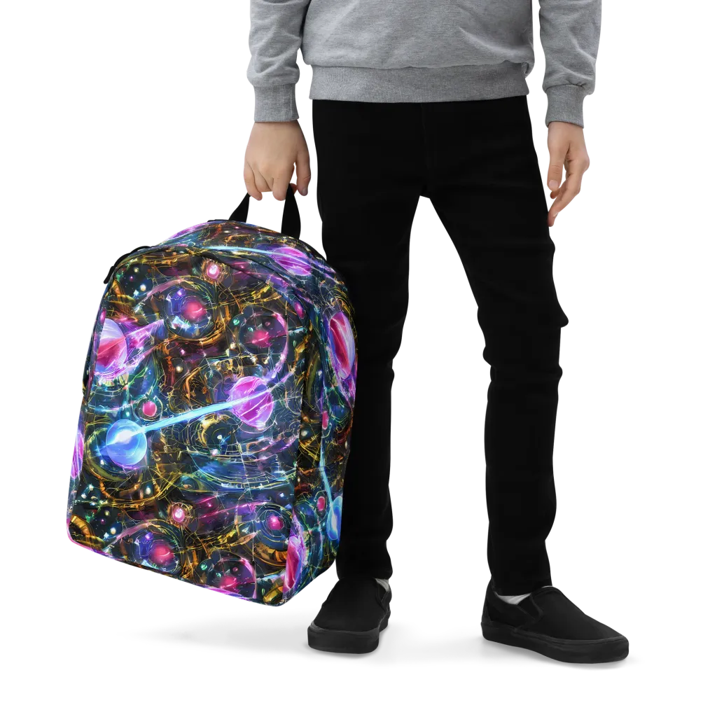 Starlit Kelp on Minimalist Backpack — Zoomed-in