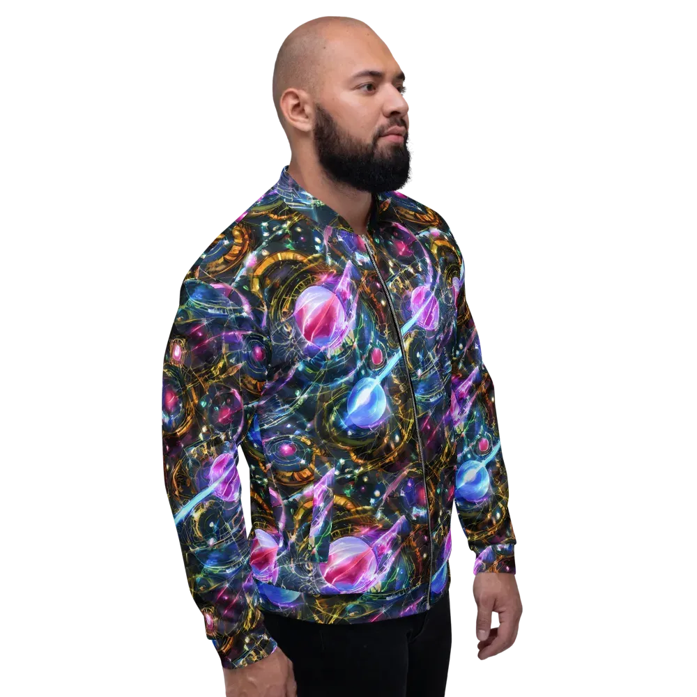 Starlit Kelp on Bomber Jacket — Right