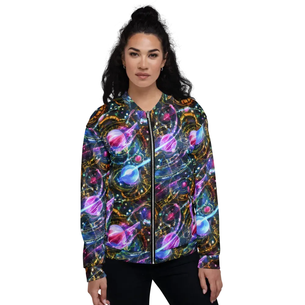 Starlit Kelp on Bomber Jacket — Front