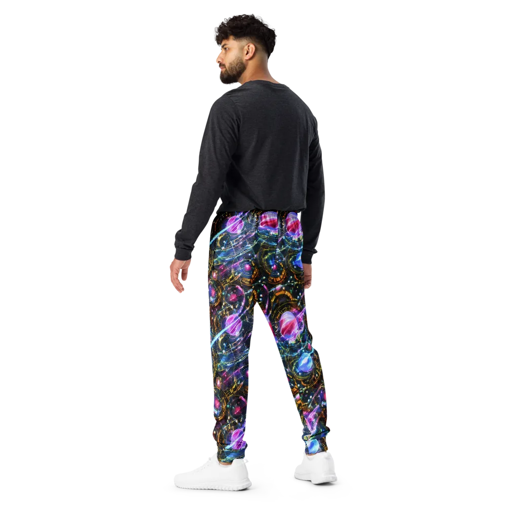 Starlit Kelp on Men's Joggers — Back