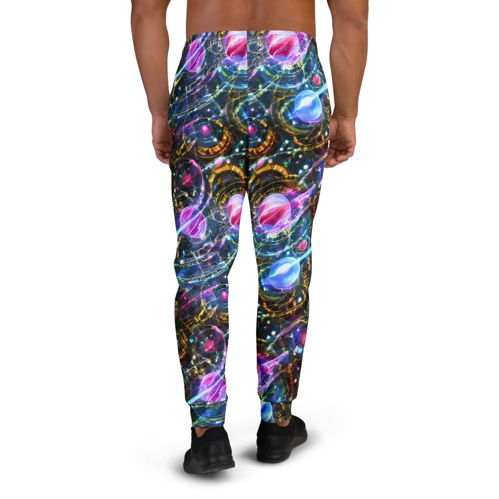Starlit Kelp on Men's Joggers — Back
